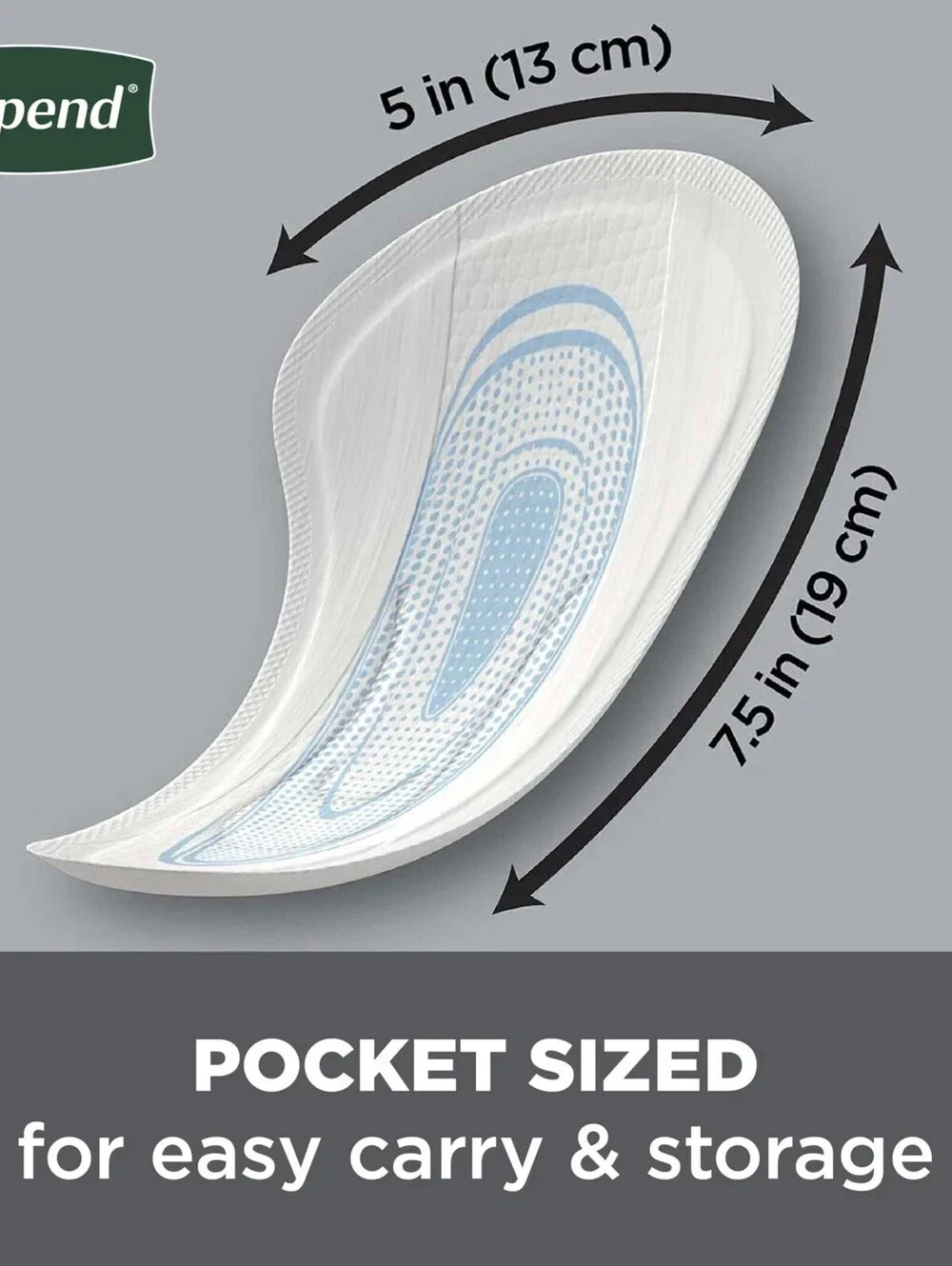 Open Box - Depend Shields Incontinence Pads for Men, Light Absorbency (50 ct)